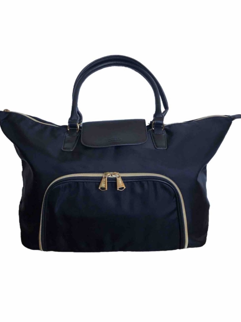 Aimee Kestenberg Black Florence tote with Gold Hardware